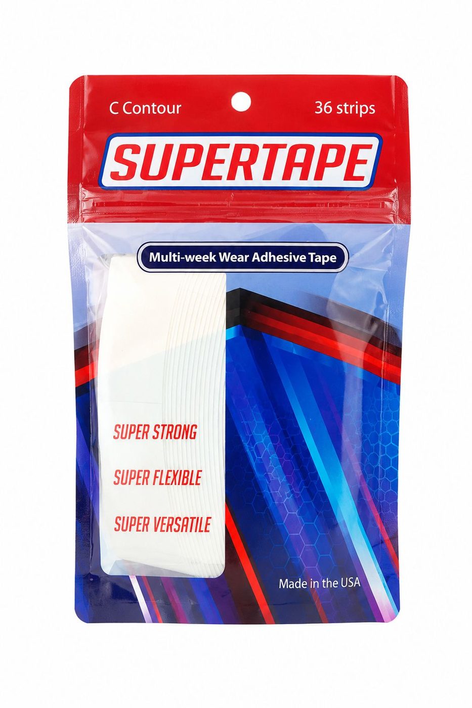 SUPERTAPE C Contour – 36 Tiras Adhesivas